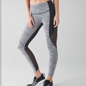 Lululemon | Run With The Sun Tights/Leggings | Deep Coal | Size 4
